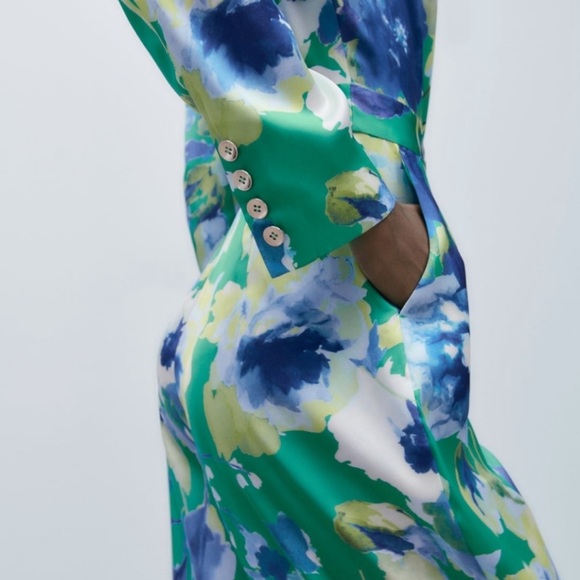 ZARA FLORAL ROMPER - R2503 - Picture 6 of 13